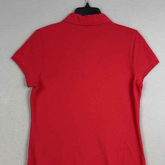 Vineyard Vines Polo Dress Womens Small Red Preppy Coastal Casual Golf Summer - Picture 7 of 13